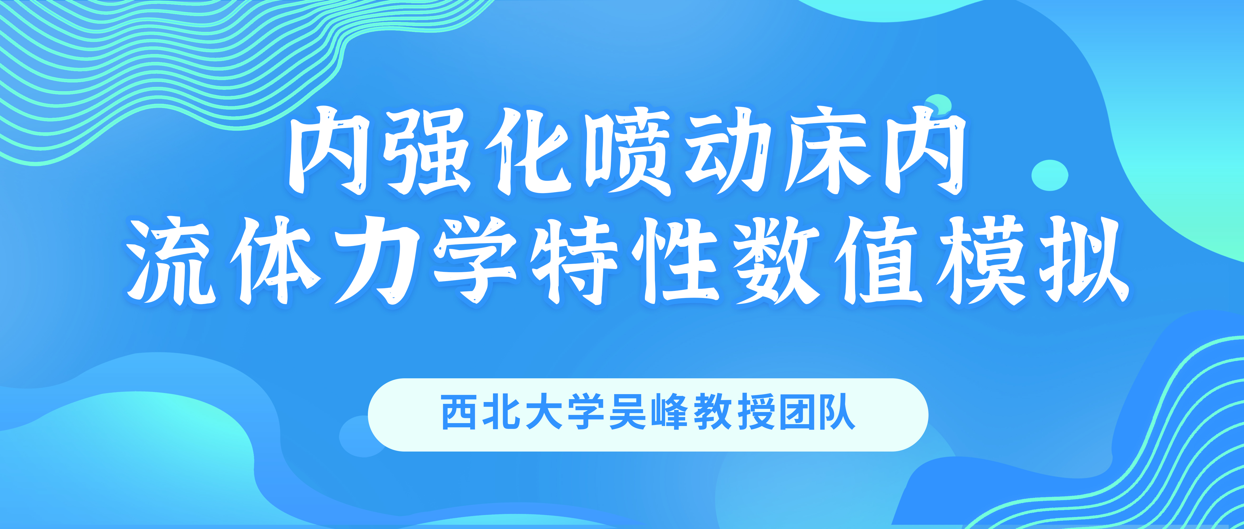 西北大学吴峰教授团队：内强化喷动床内流体力学特性数值模拟